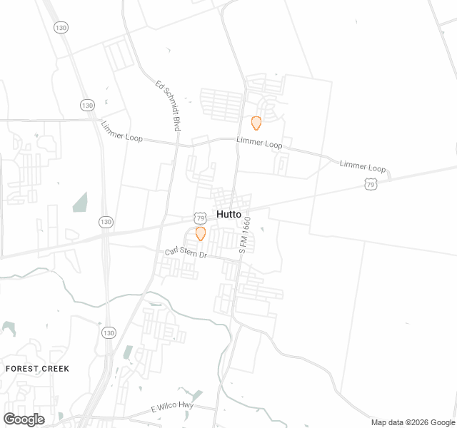 Fill Dirt Map of Hutto