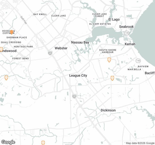 Fill Dirt Map of League City