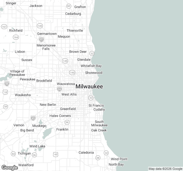 Fill Dirt Map of Milwaukee