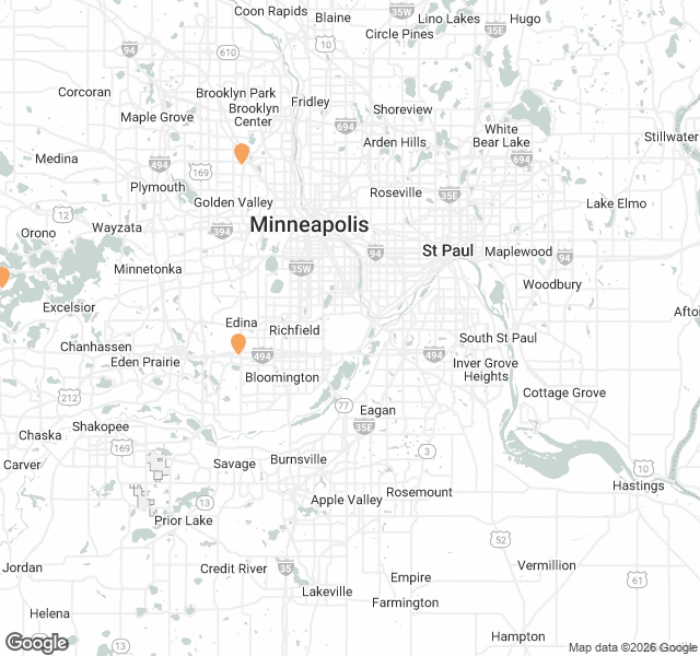 Fill Dirt Map of Minneapolis