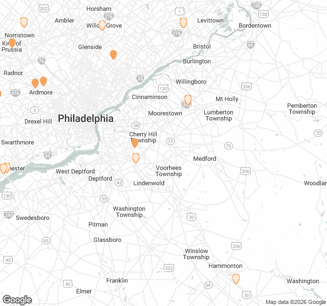Fill Dirt Map of Philadelphia