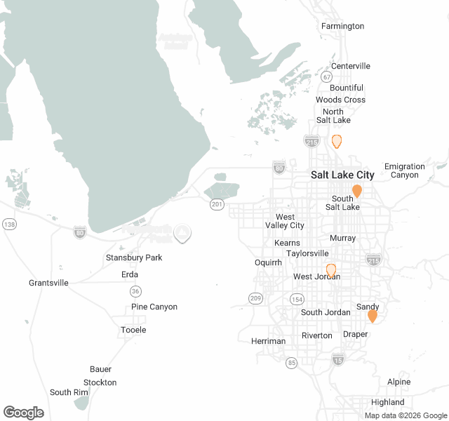 Fill Dirt Map of Salt Lake City
