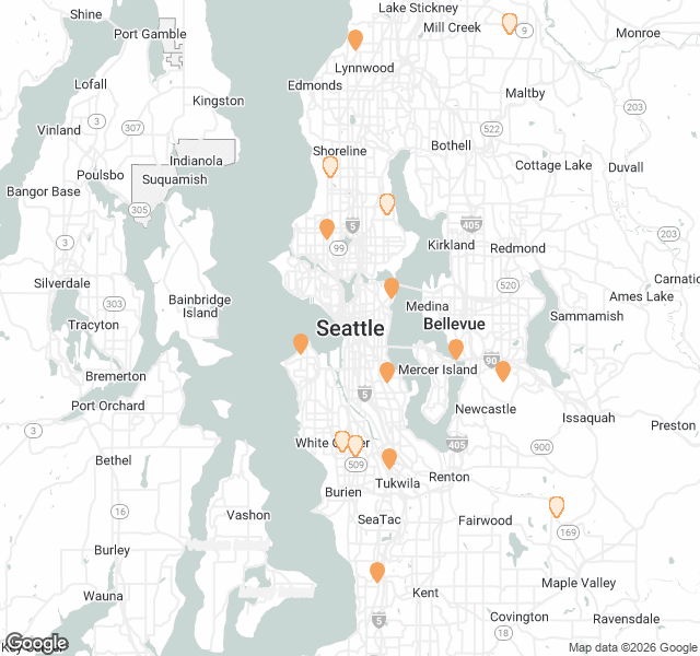 Fill Dirt Map of Seattle