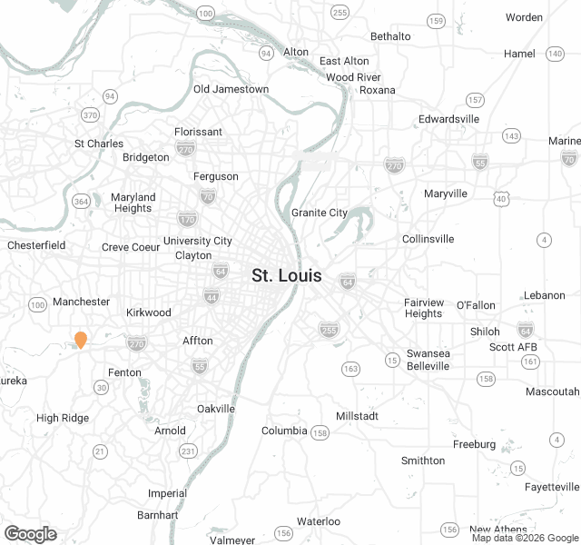 Fill Dirt Map of St. Louis